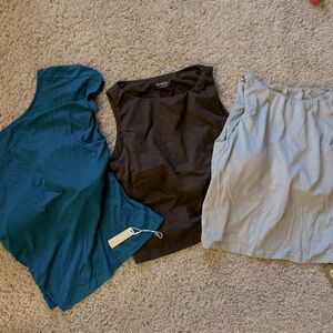 Set of 3 OGL TOPS (built in bra) NWT